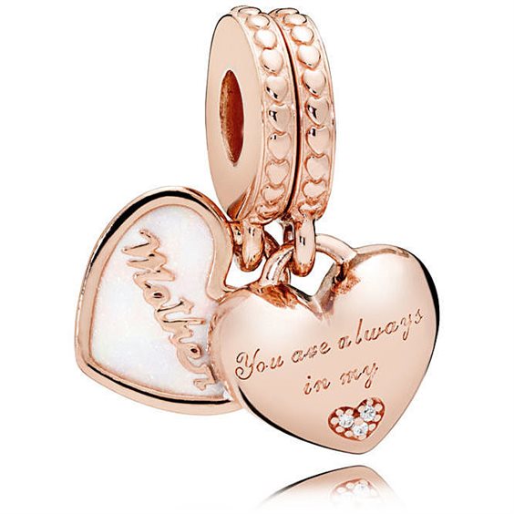 Charm Pandora Donna in Lega metallica Cubic Zirconia 782072EN23 - 782072EN23